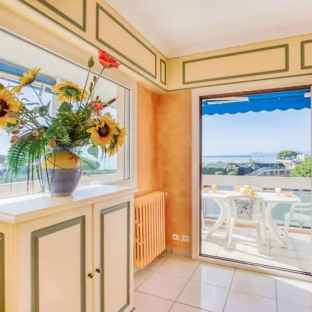 A6- 2 Bdr Incredible Sea View - Ac, Garage & Terrace Appartement Antibes Buitenkant foto